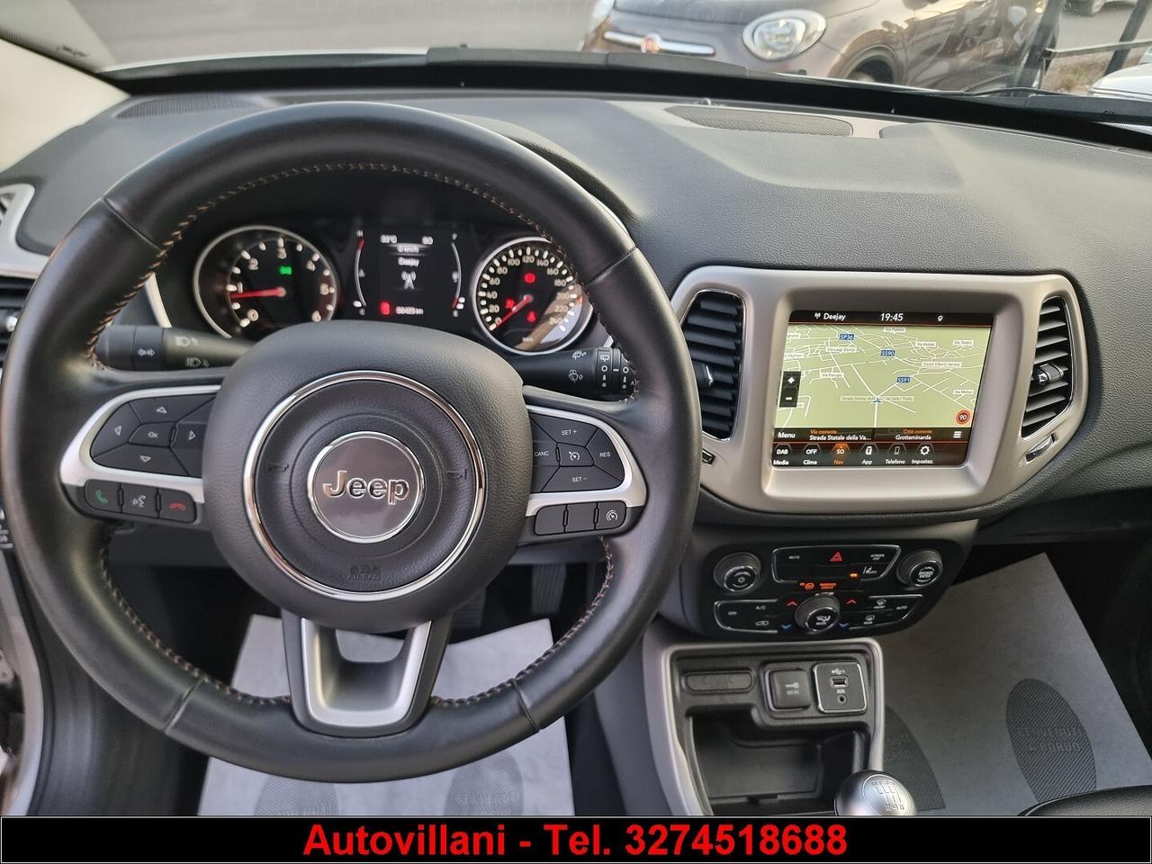 JEEP COMPASS 1.6 MJT LONGITUDE 2WD CV 120 ANNO 12/