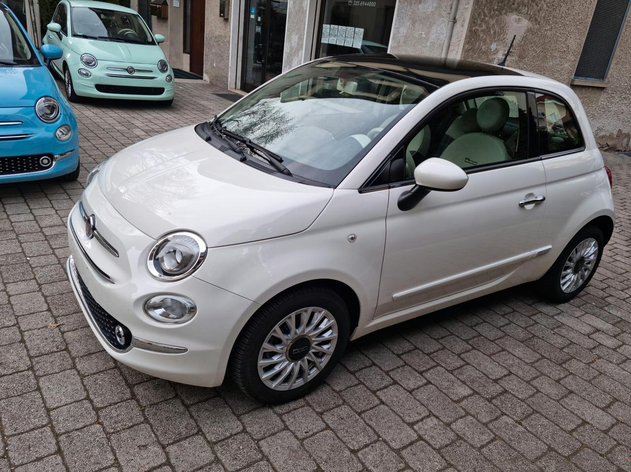 Fiat 500 1.2 Lounge 69cv anno2016 km67000 neopat