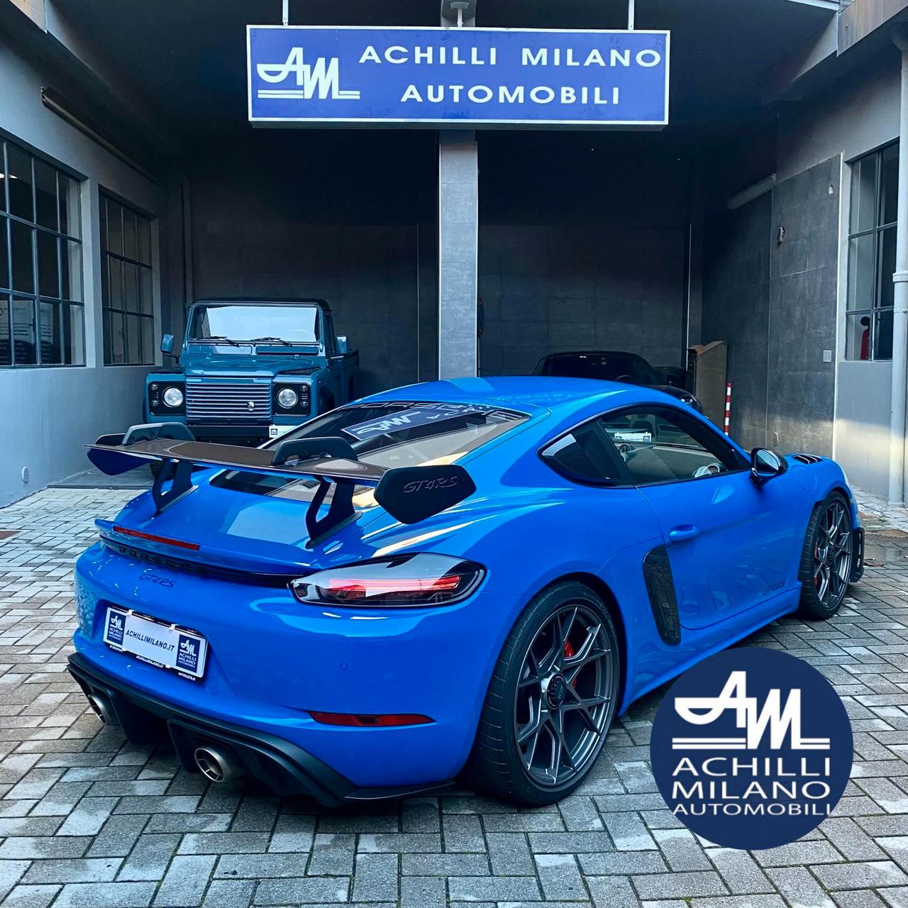 Porsche 718 Cayman 4.0 GT4 RS pdk WEISSACH +Carbonio