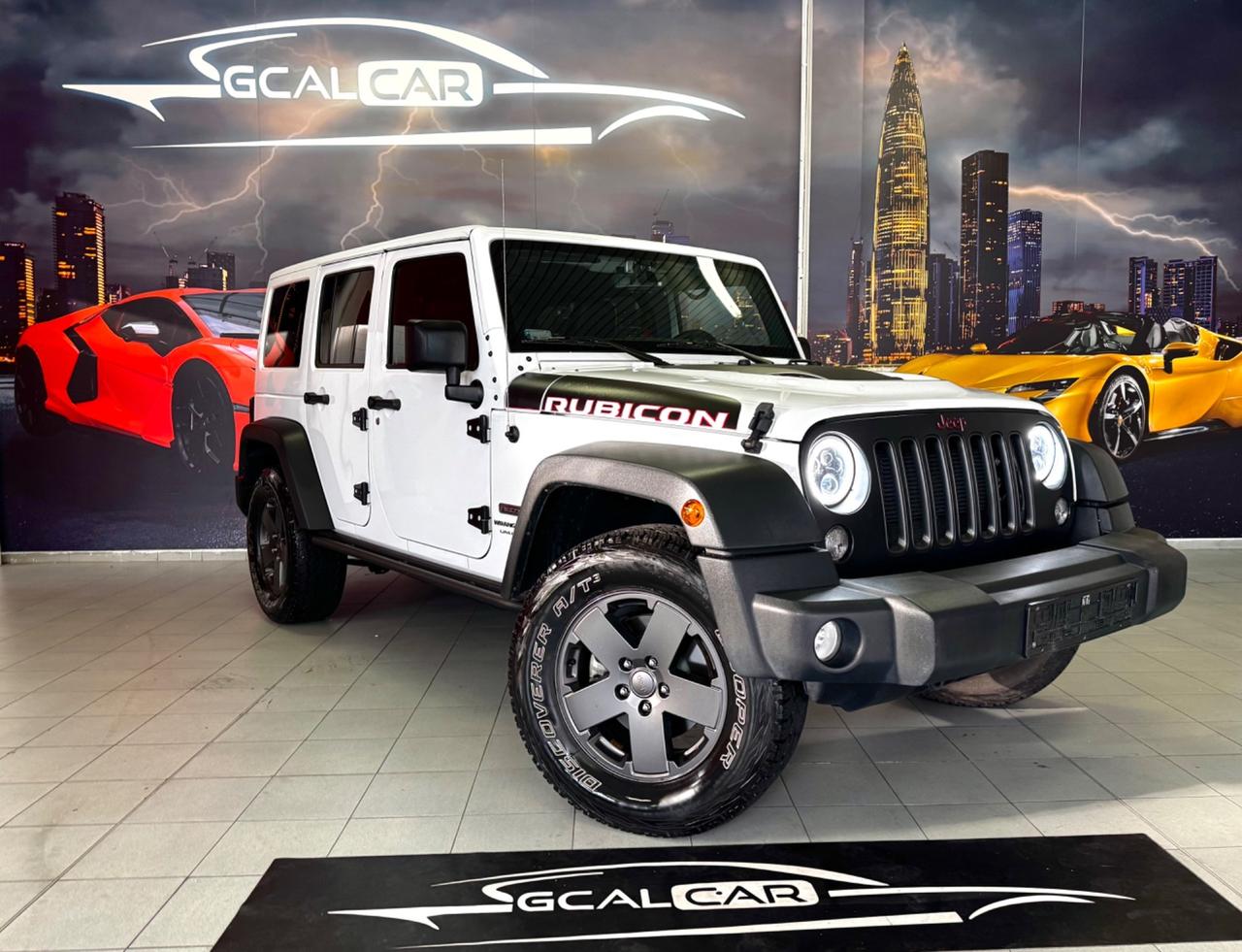 JEEP WRANGLER RUBICON RECON JK UNLIMITED HARD TOP OK PERMUTE GANCIO TRAINO