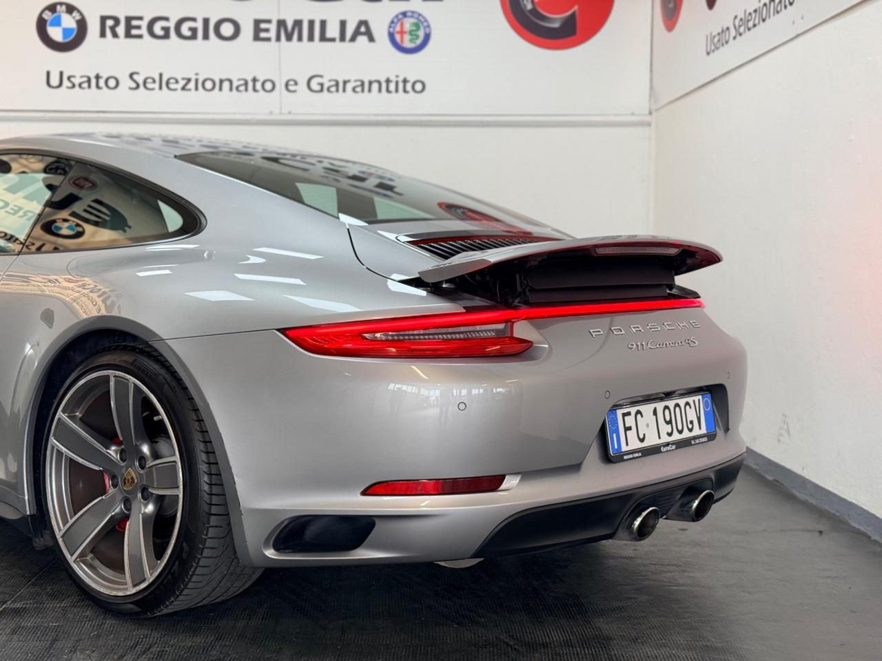 Porsche 911 3.0 Carrera 4S 420cv 04/2016 LIFT SCARICHI 4 RUOTE STERZ VENTILATI UFFICIALE ITA