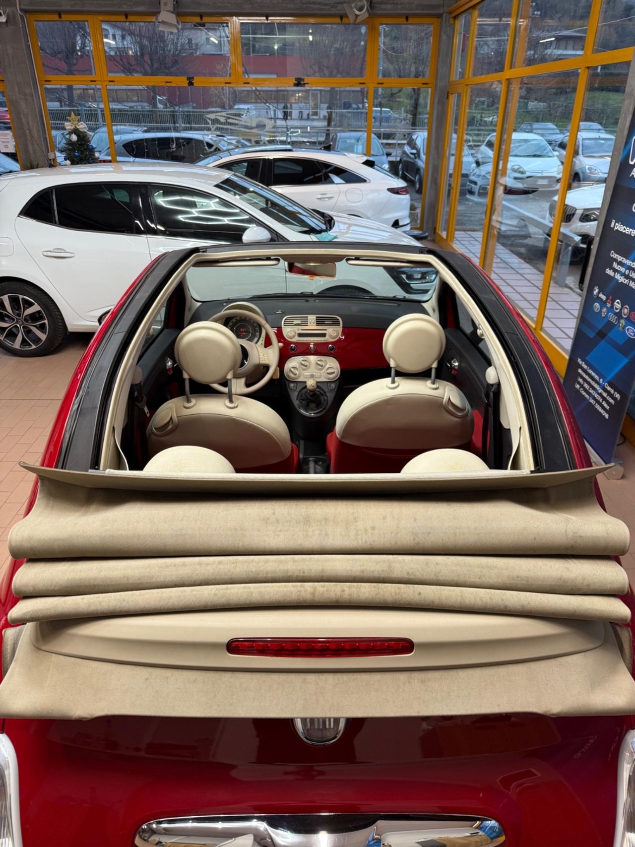 Fiat 500 Cabrio 1.2 benz 69cv Neopatentati