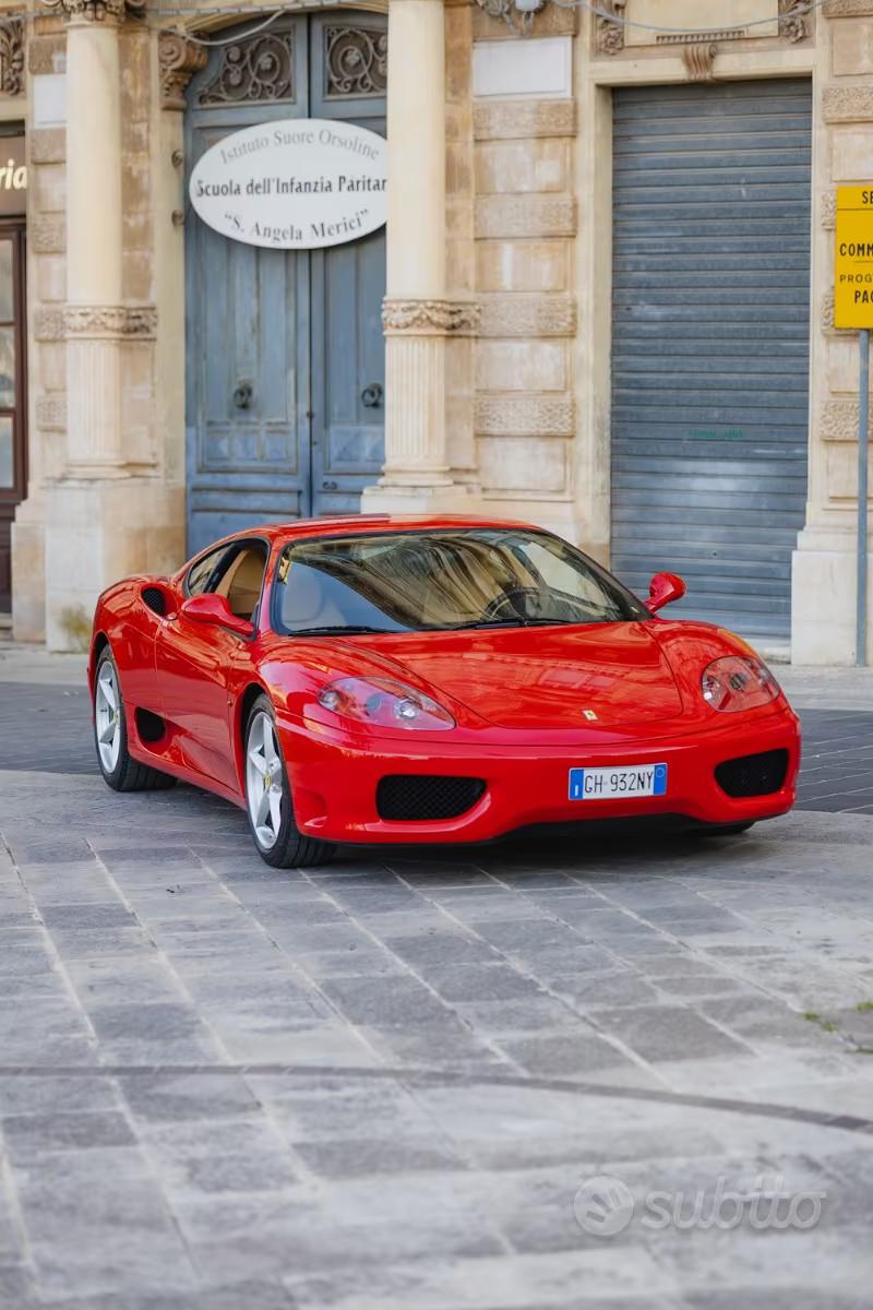 Ferrari 360 Modena F1 Italiana targa ORO 22.000km