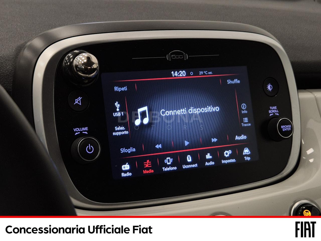 Fiat 500X 1.6 mjt lounge 4x2 120cv dct my20
