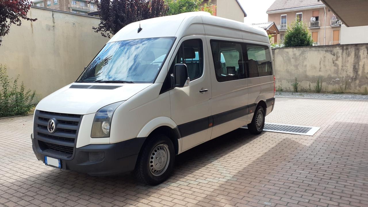 Volkswagen Crafter trasporto disabili doppia pedana tetto alto