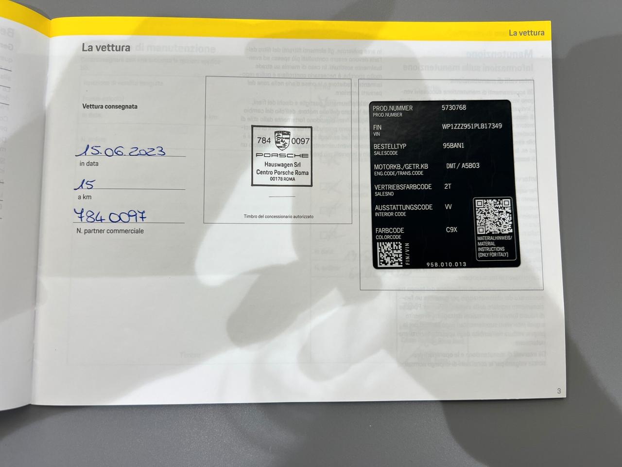 Porsche Macan T 2.0 265cv Tetto Sport Chrono Matrix Pelle Telecam. Tagliandi Porsche