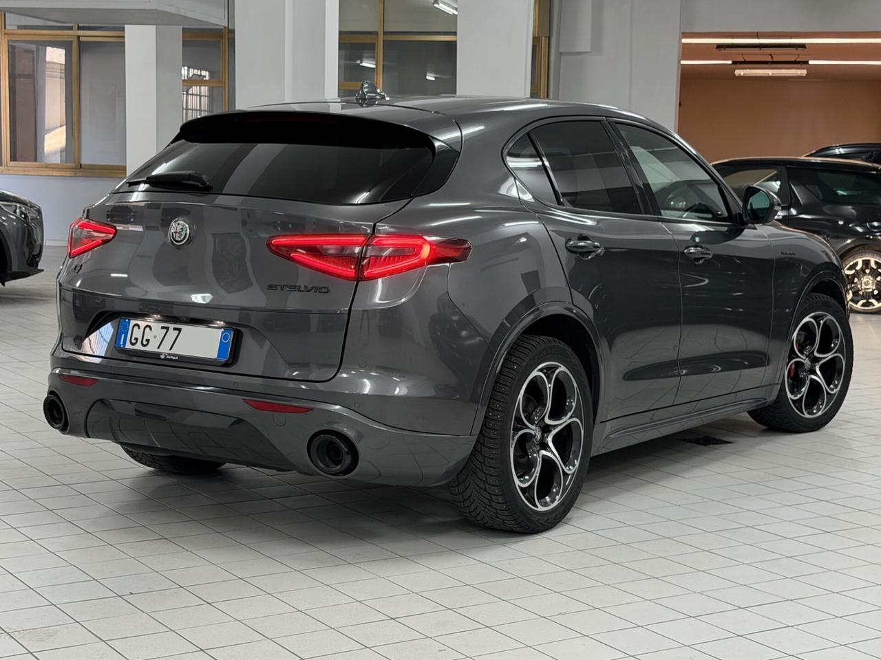 Alfa Romeo Stelvio 2.2 TD 210 CV VELOCE AT8 Q4 KIT DISTRIBUZIONE ESEGUITO UNICO PROPRIETARIO PERFETTA TAGLIANDATA