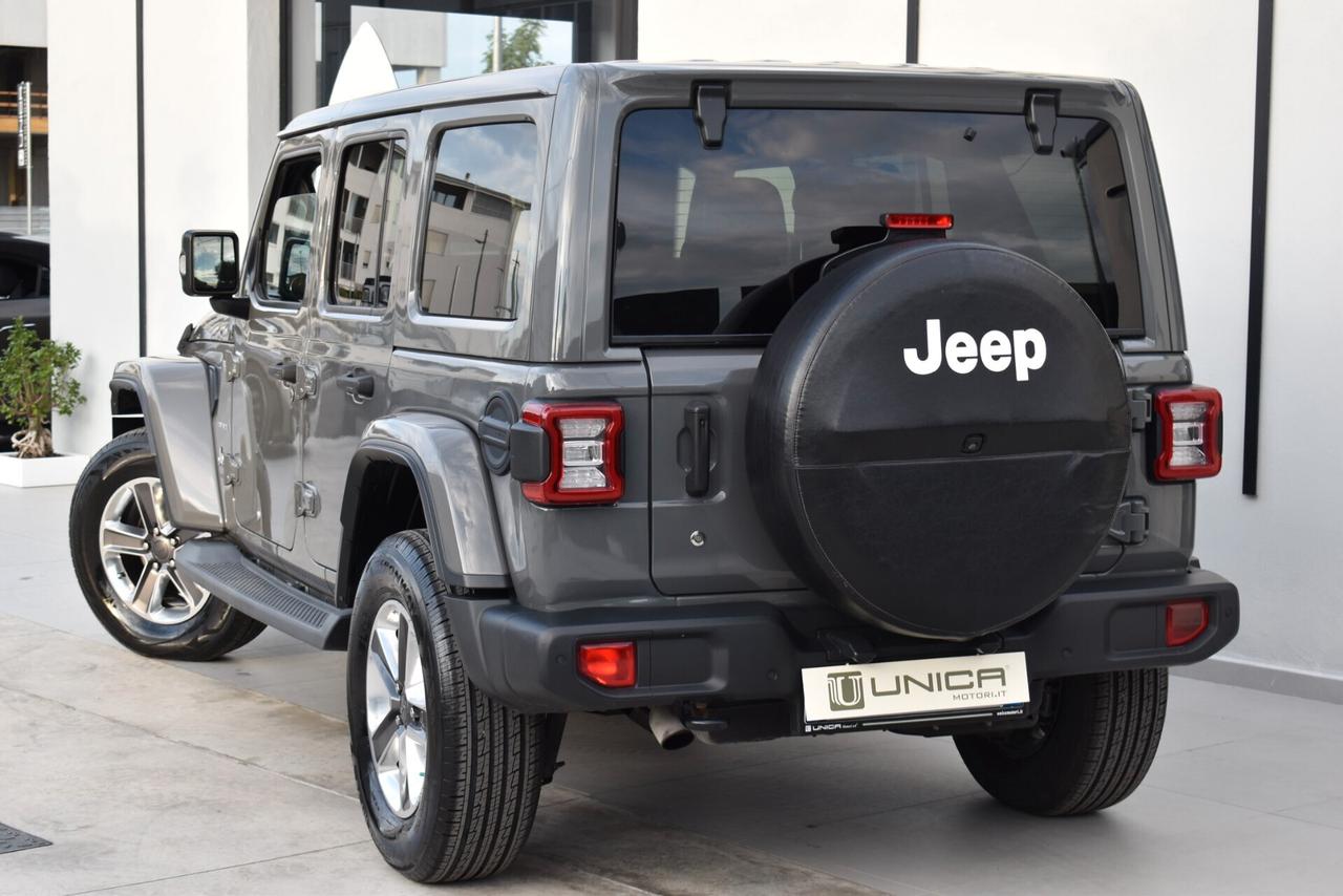 Jeep Wrangler Unlimited 2.2 Mjt 200 CV II SAHARA ITALIANA GOMME NUOVE