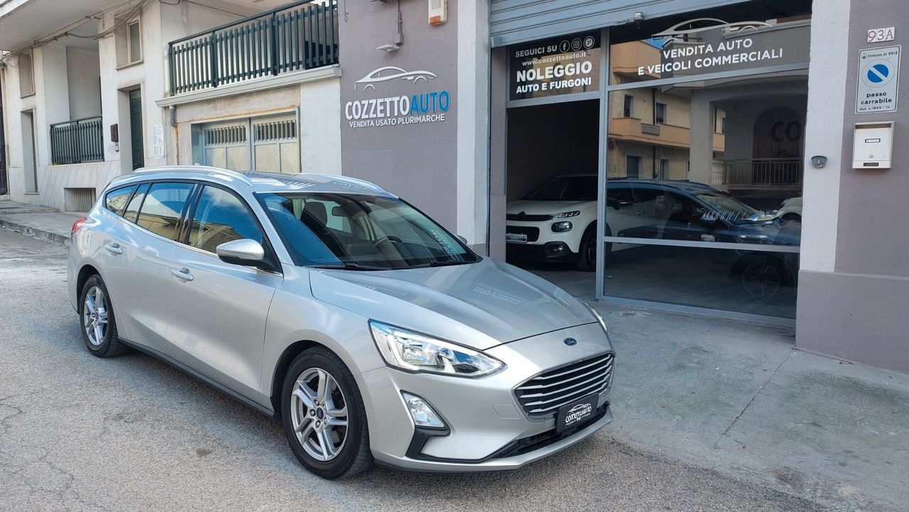 Ford focus 1.5 diesel 120cv EURO6 2018 uniproprietario km certificati