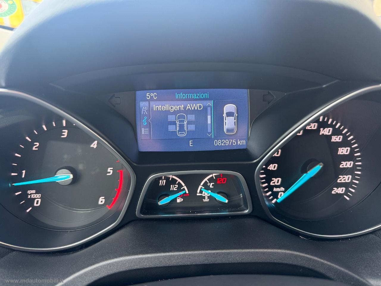 FORD Kuga 2.0 TDCI 150 CV S&S 4WD Titanium SOLO KM.83000 EURO6 STUPENDA