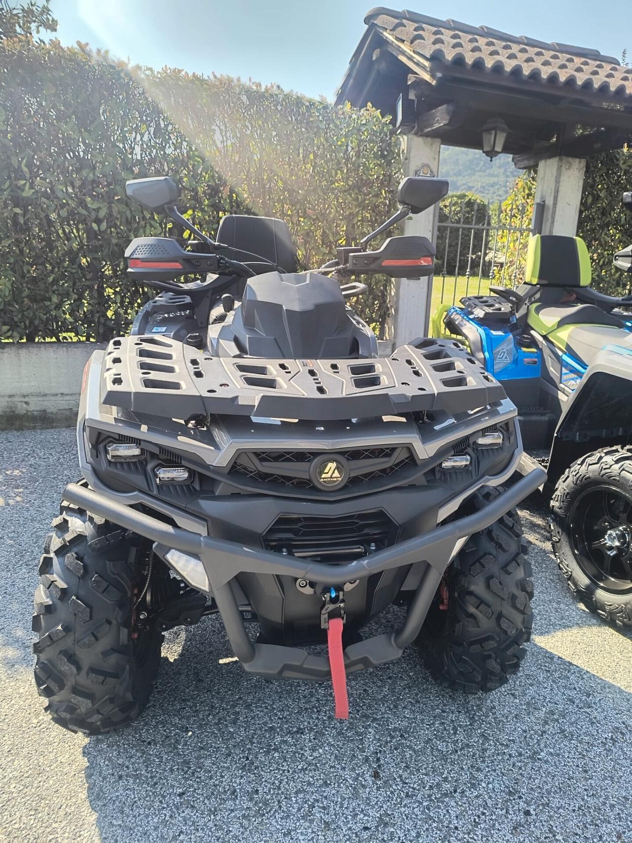 QUAD AGRICOLO ANTHER 650 TARGA GIALLA