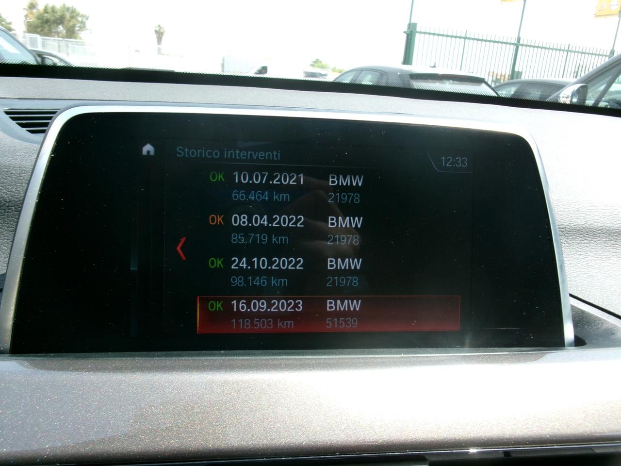 Bmw X1 S-DRIVE 20d 190CV E6D X-LINE AUTOMATICO/PELLE/NAVI/CAMERA/FULL LED