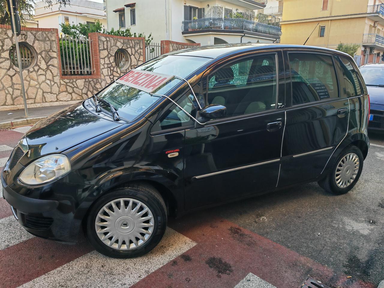 LANCIA MUSA 1.4 BENZINA CV77 KW47 ARGENTO