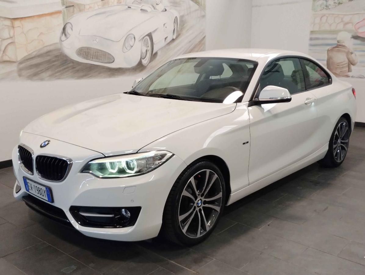 BMW 220d Sport - EURO6/b - OTTIME CONDIZIONI - TAGLIANDI BMW - GARANZIA -