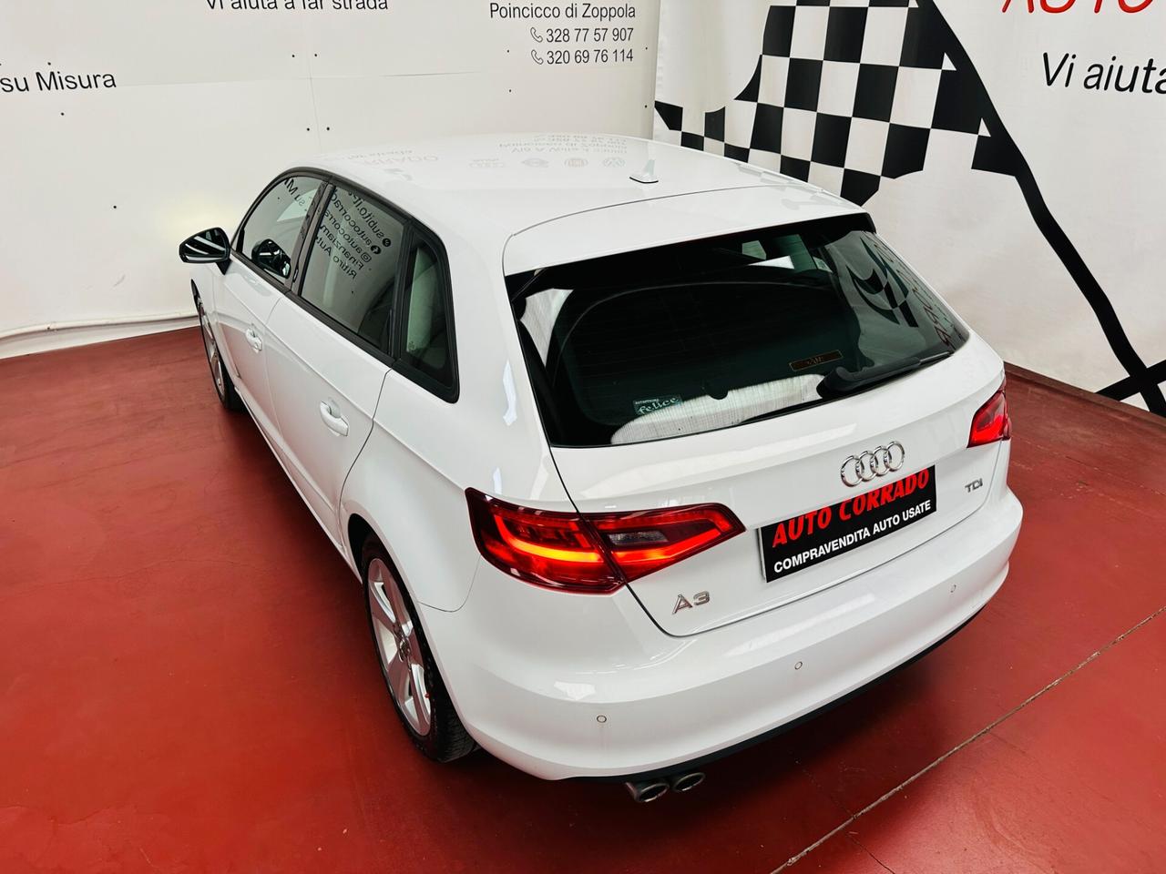 Audi A3 SPB 2.0 TDI 150cv Ambition