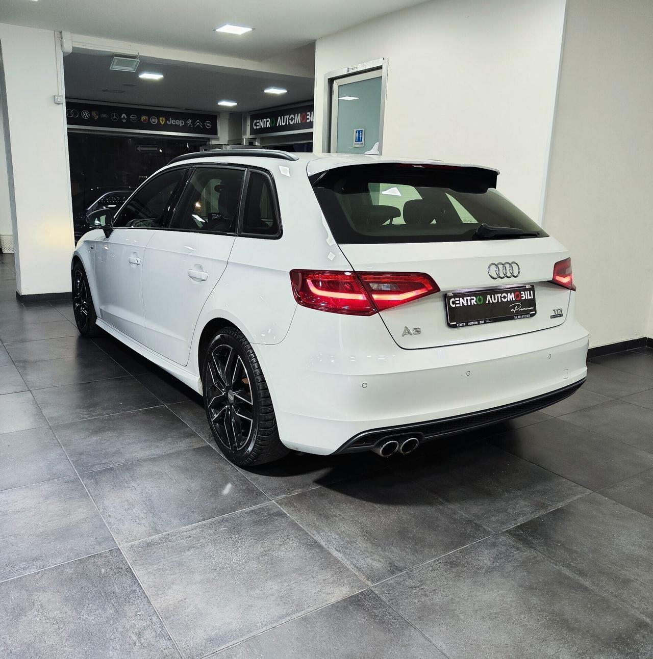 Audi A3 2.0 TDI 184 CV quattro S tronic Sline
