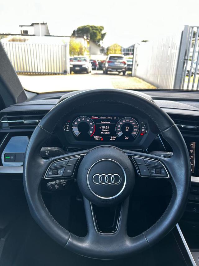 AUDI A3 SPB 30 TFSI Business NEO PATENTATO