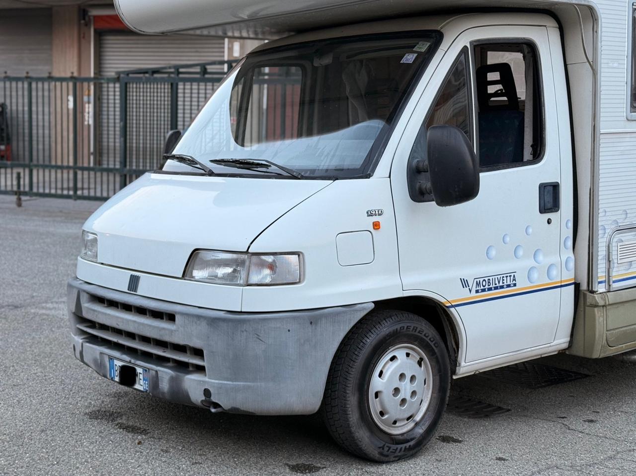 Fiat Ducato Mobilvetta 1.9 TD turbo 6 posti