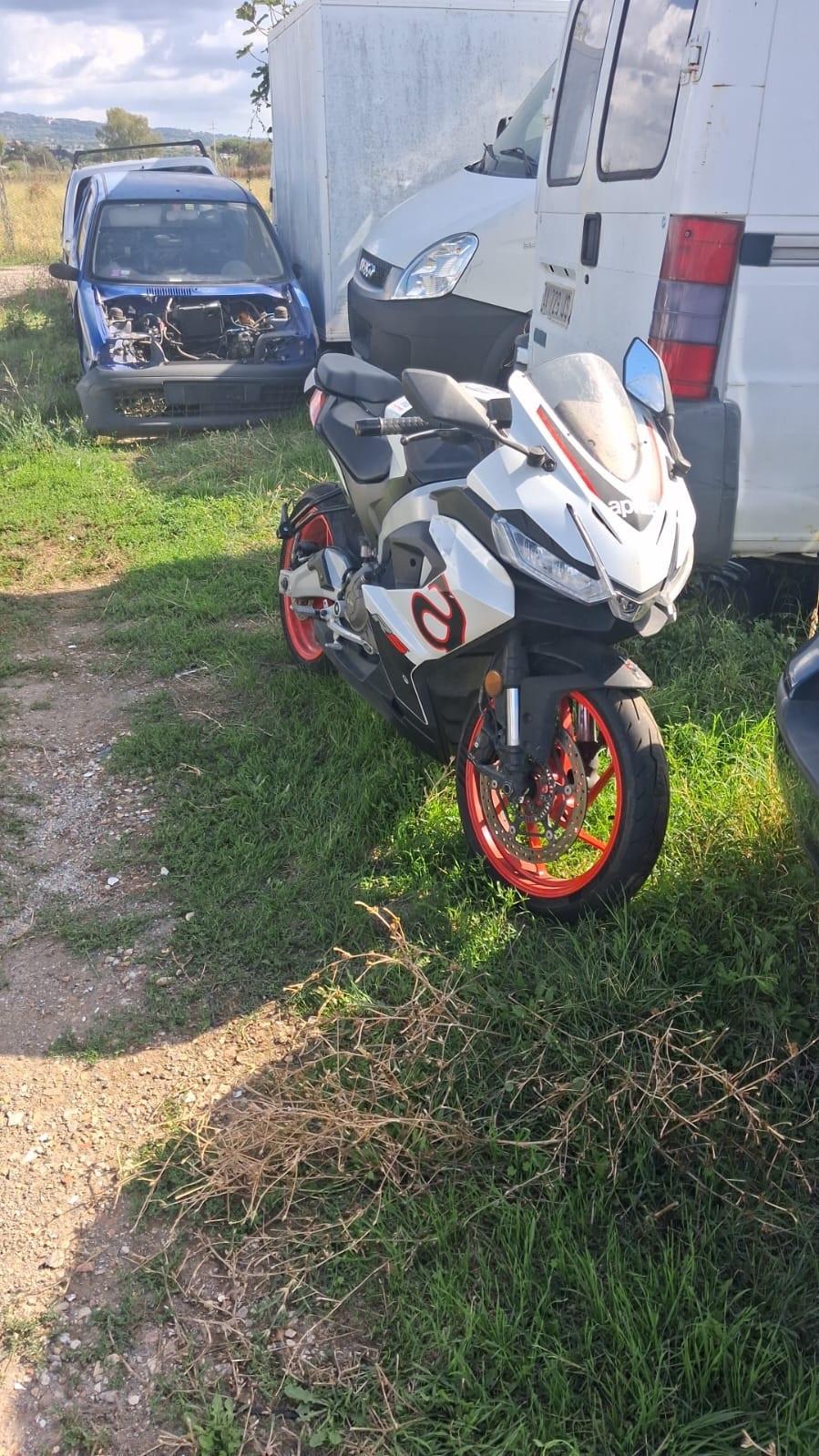 Aprilia RS Incidentata