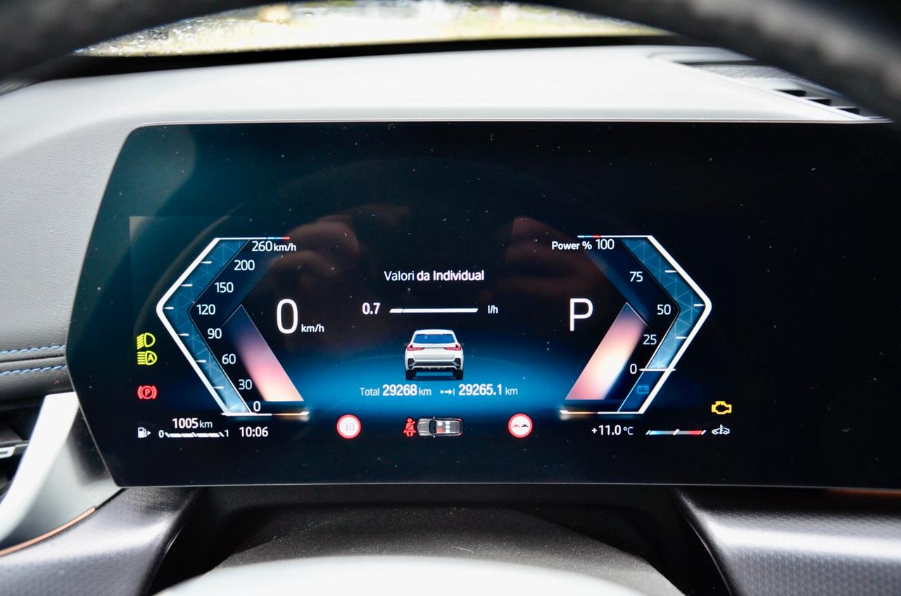 BMW X1 SDRIVE18d MSPORT 150cv AUT, GARANZIA BMW 5/27, IVA ESPOSTA, UNICOPROPRIETARIO, SERVICE BMW, TETTO, BIANCO PERLA, PERMUTE