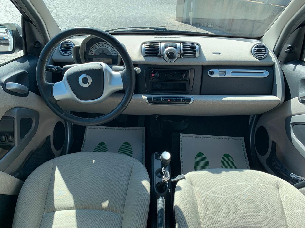 Smart ForTwo 1000 52 kW MHD coupé passion