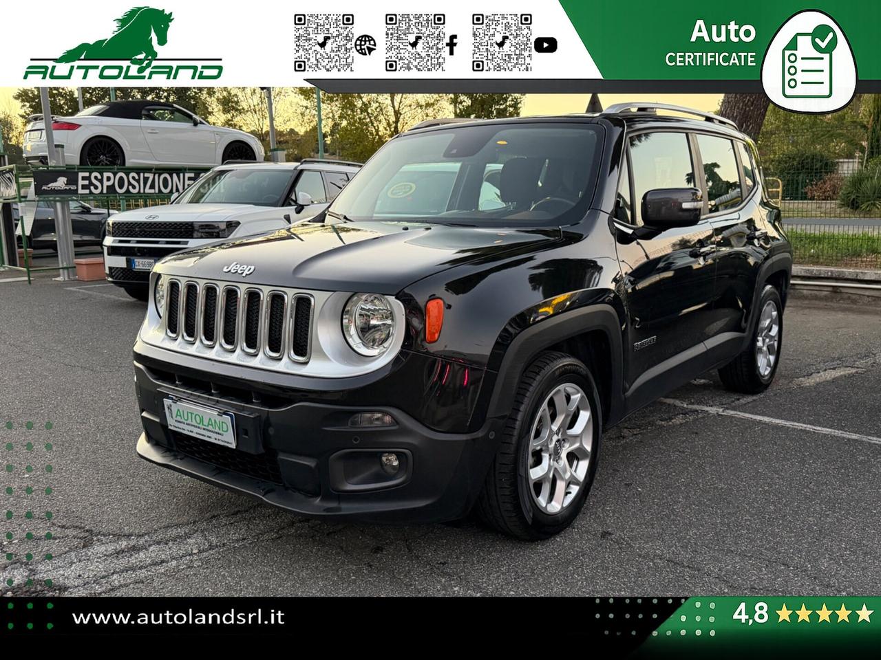 Jeep Renegade 1.6 MultiJet 120 CV Limited Automatica