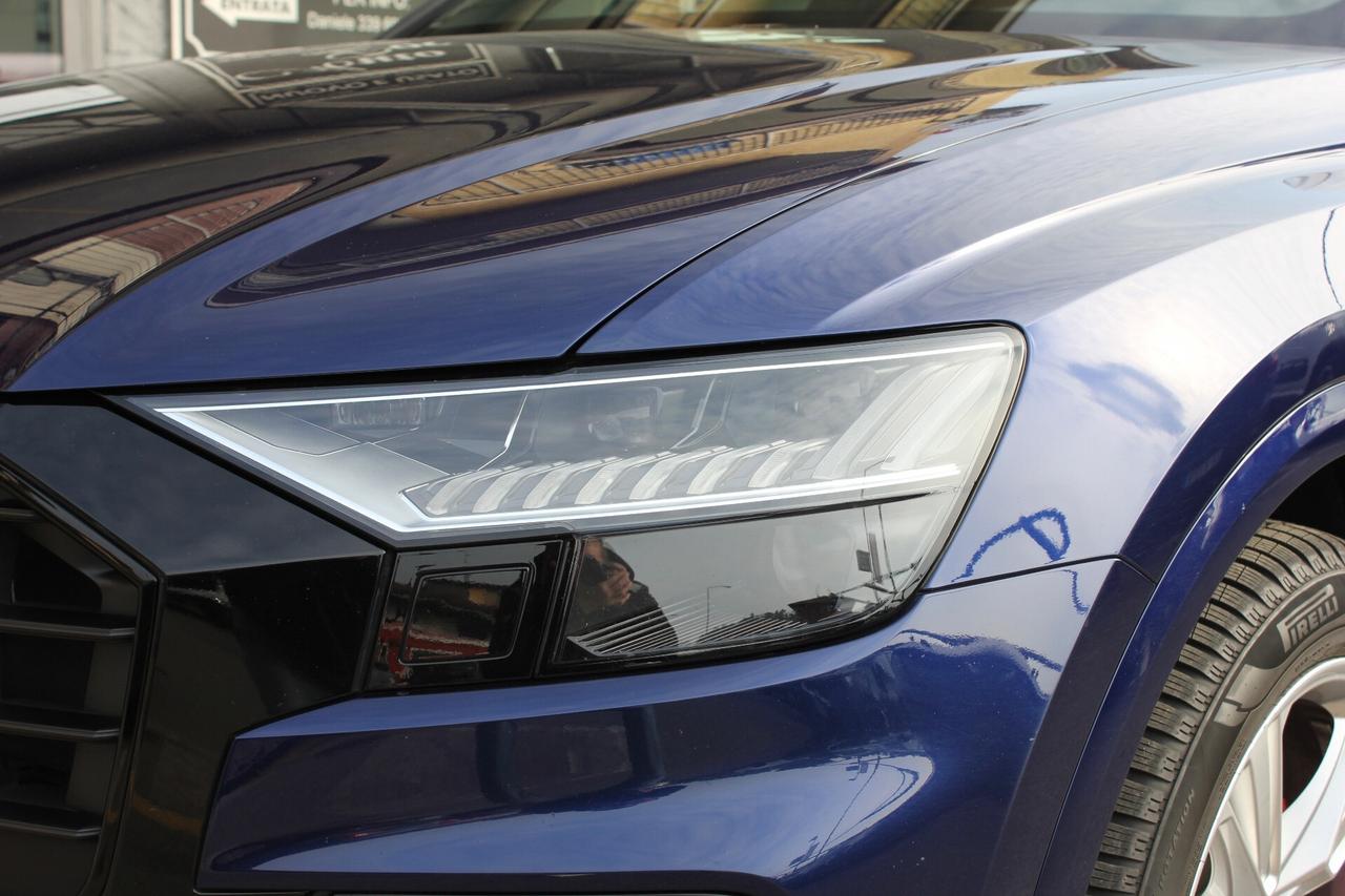 Audi Q8 50 TDI 286 CV quattro Sport INTERNO PELLE MARRONE S LINE TETTO PANOR.