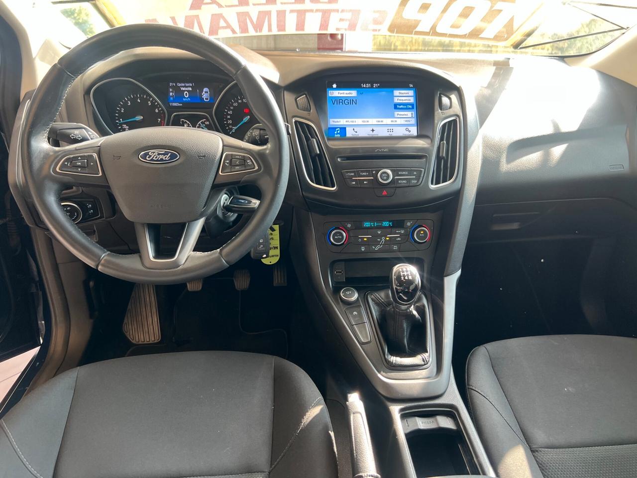 Ford Focus 1.0 EcoBoost 100 CV Start&Stop SW Plus ok neopatentati unico proprietario