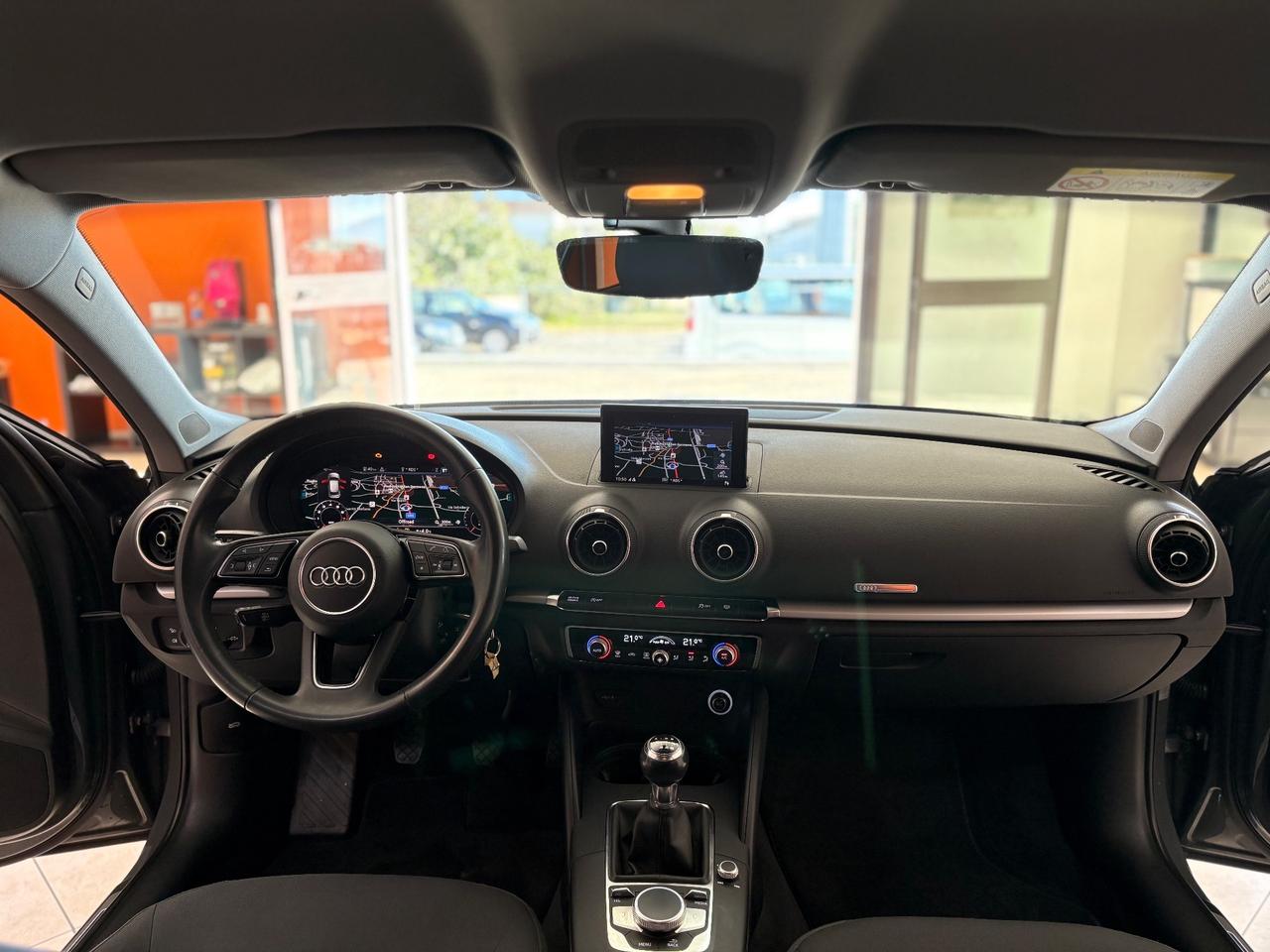 Audi A3 SPB 30 TFSI s line matrix navi virtual permute finanziamenti