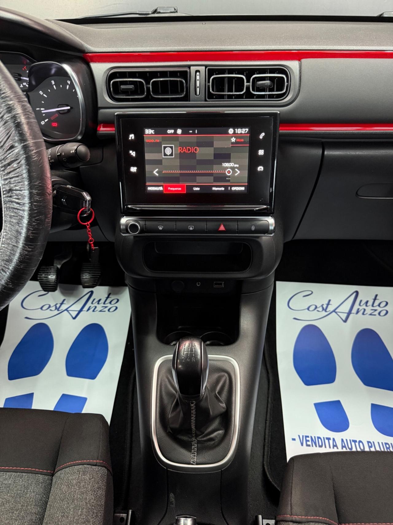Citroen C3 1.6 BlueHDi 75 CV Shine Pack NUOVA