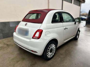 Fiat 500C Cabrio 1.2 Benzina - 2017 Incidentata