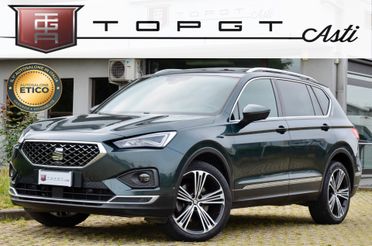 SEAT TARRACO 2.0 TDI XCELLENCE 4DRIVE 190cv DSG 7 POSTI, UNICOPROPRIETARIO, UFF ITALIANA, EURO 6D, HI-FI BEATS, TETTO, RETRO 360°, 20", PERMUTE