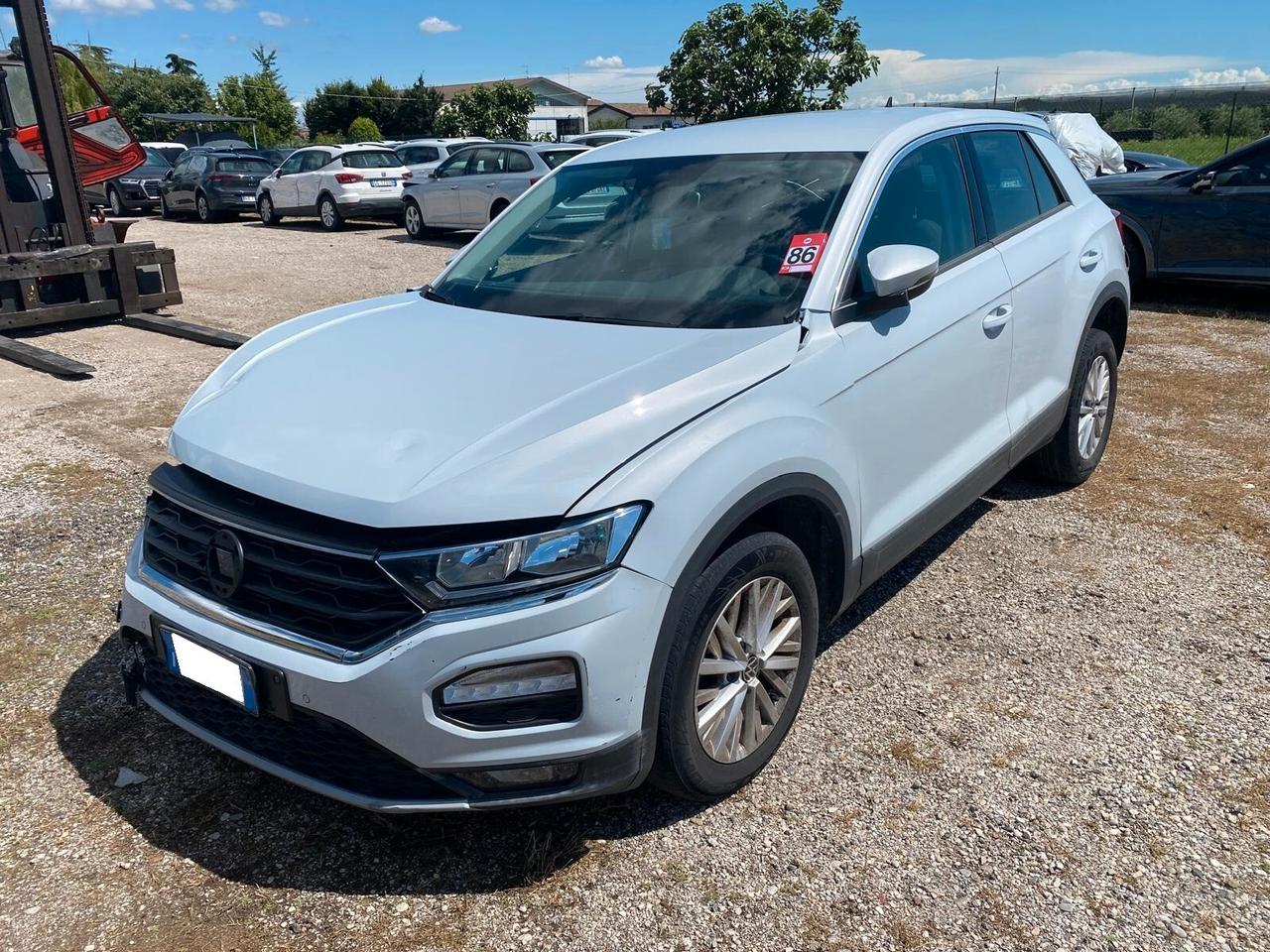 Volkswagen T-Roc 1.6 tdi MOTORE START INCIDENTATA