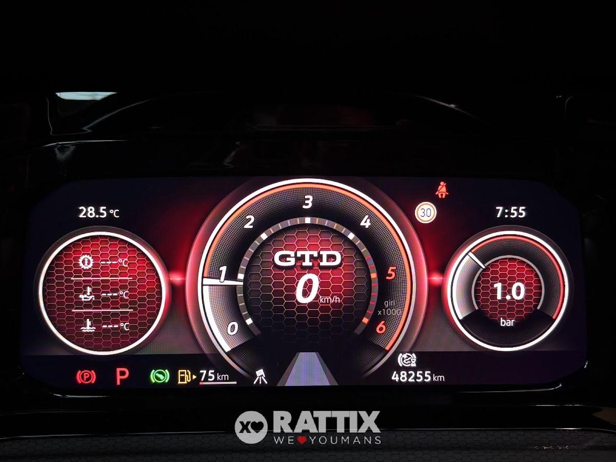 Volkswagen Golf 2.0 tdi 200CV GTD dsg