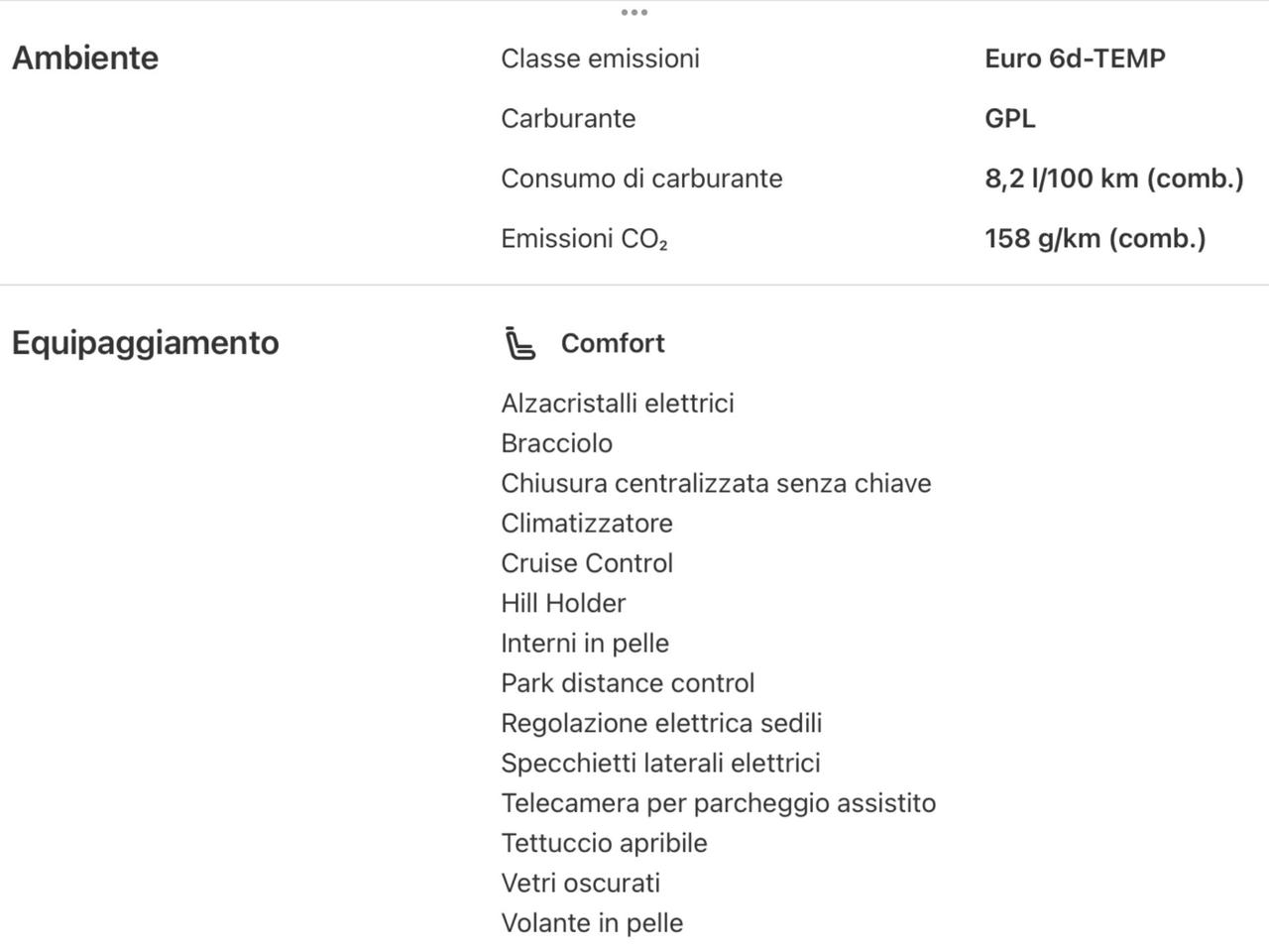 Dr 5.0 AUTOMOBILES 1.5 BI-FUELL GPL PERFETTA