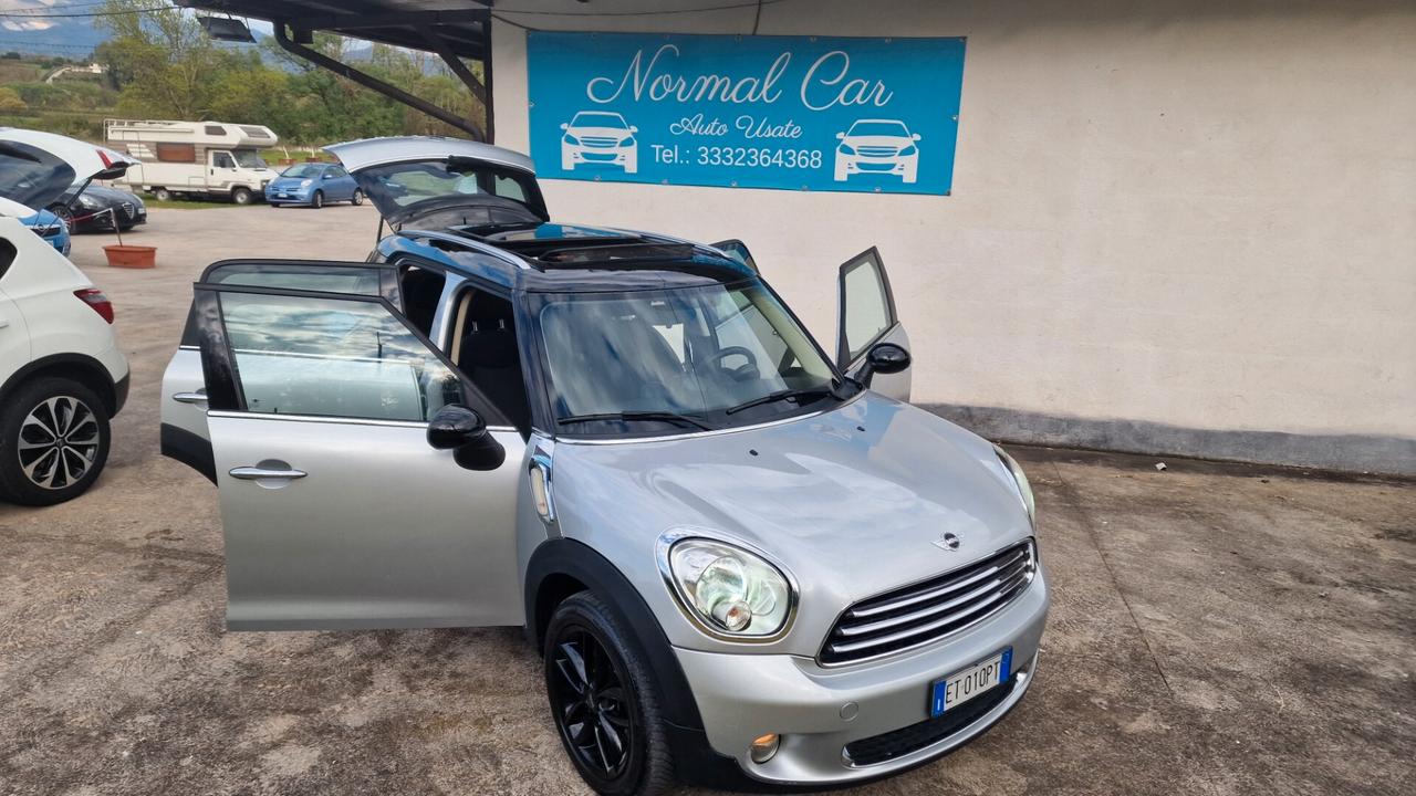 Mini Cooper Countryman 1.6 D "TETTO APRIBILE"