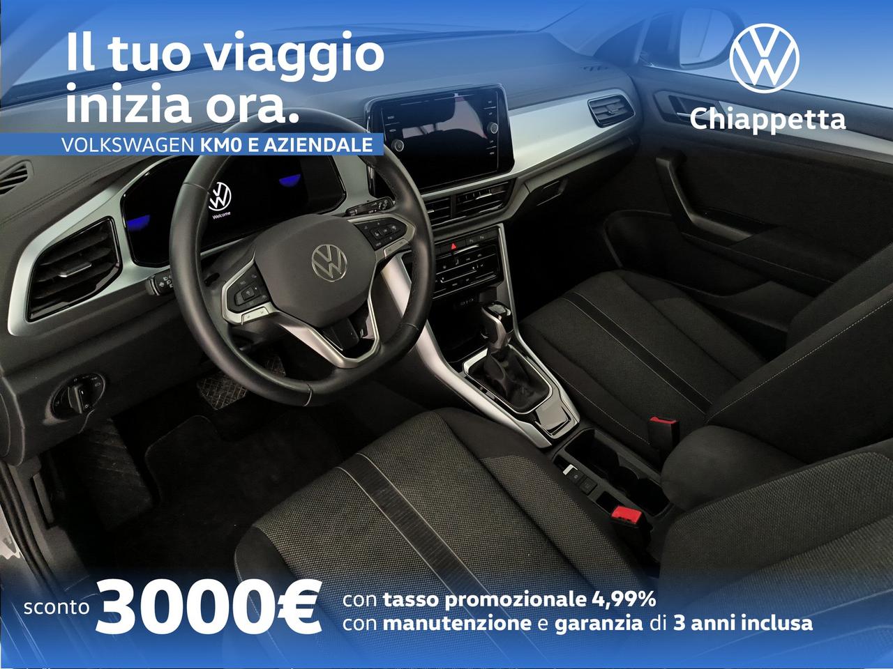 Volkswagen T-Roc 2.0 tdi life 150cv dsg