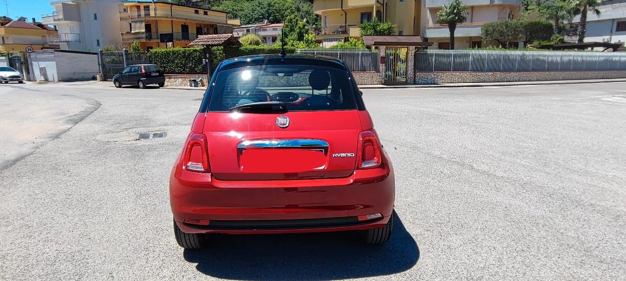 Fiat 500 1.0 Hybrid Sport bicolore neopatentati full optional