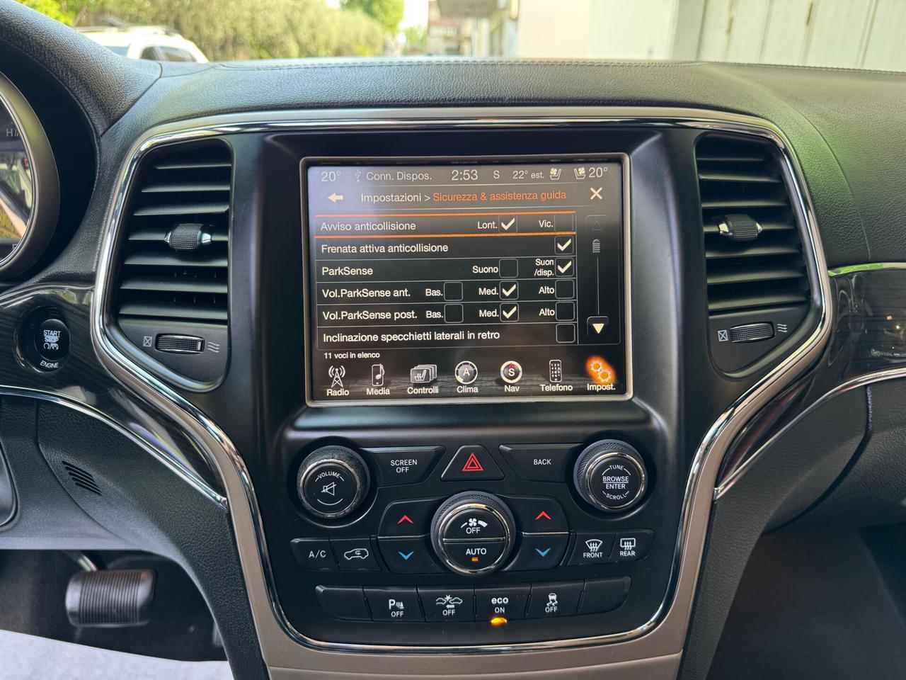 Jeep Grand Cherokee 3.0 Overland auto NO GARANZIA