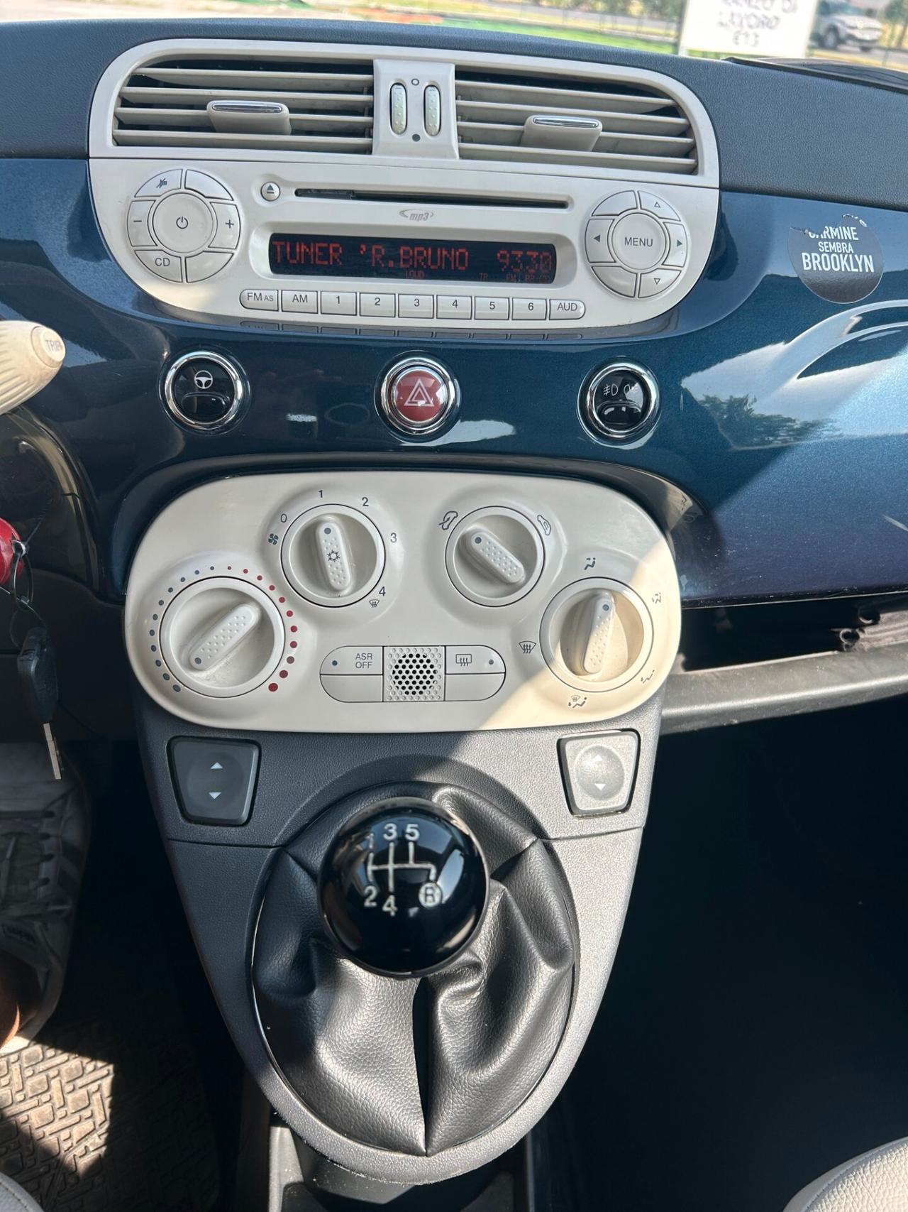 Fiat 500 1.2 lounge ok neopatentati sedili in pelle tettuccio apribile in vetro