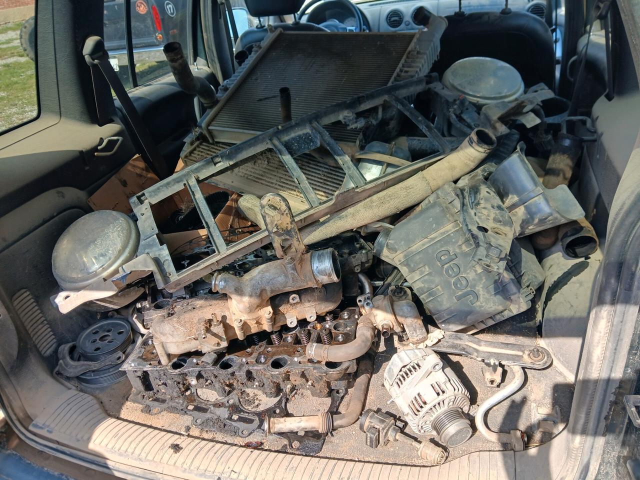 Jeep Cherokee 2.5 CRD Sport motore rotto