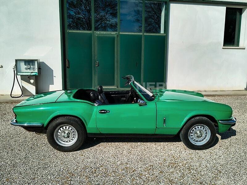 Triumph Spitfire 1978 1500 – Verde TARGATA e Iscritta Storica