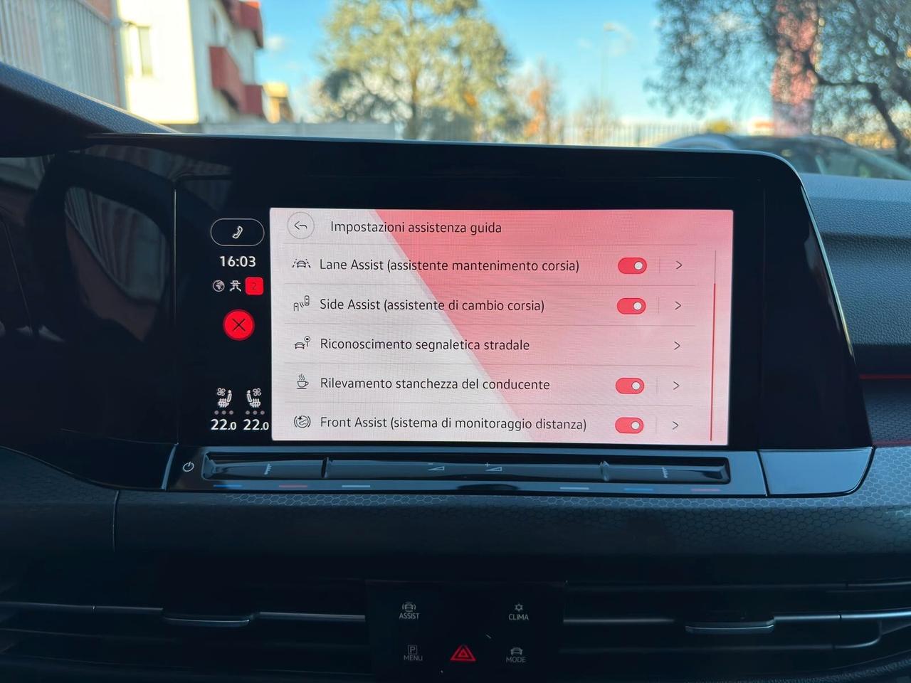 Volkswagen Golf 2.0 tdi GTD 200cv dsg TETTO PELLE IQ