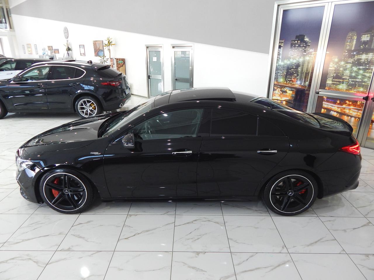 Mercedes-Benz CLA 45 AMG 4matic+ Aut. TETTO-NAVI-BURMESTER-MULTIBEAM-LUCI