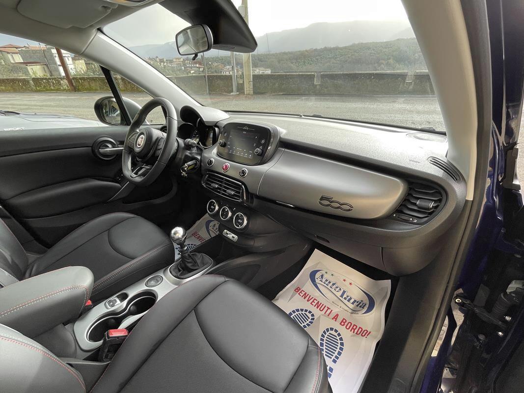 Fiat 500X 1.6 MultiJet 130 CV Sport Restyling "Fari Full LED, Gruppi ottici posteriori, Bracciolo"