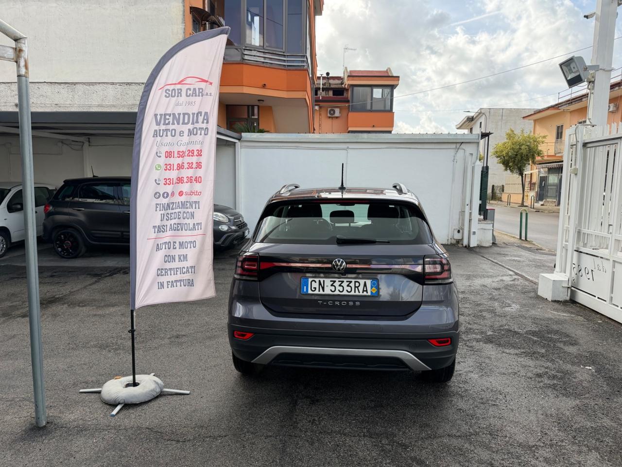 Volkswagen T-Cross 1.0 TSI 110 CV DSG Style KM CERTIFICATI IN FATTURA