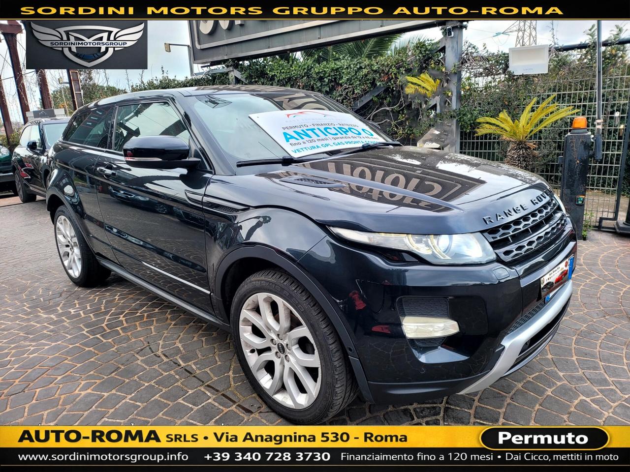 Land Rover Range Evoque 2.0 Si4 Coupé Dynamic GPL GAS