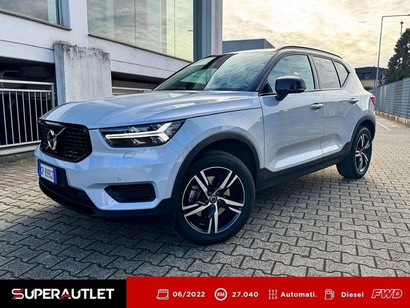 Volvo XC40 2.0 B4 R-Design FWD automatico 7m 2.0 b4 Inscription awd auto 7m