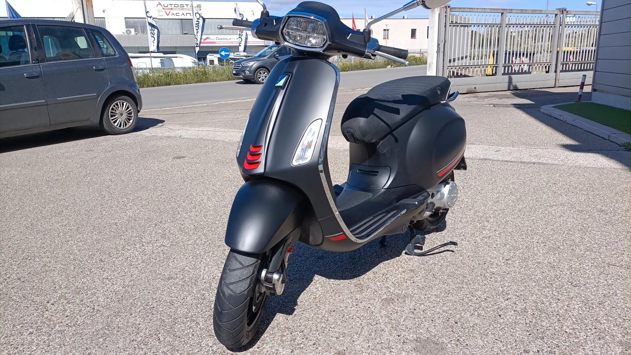Piaggio Vespa Sprint Sport 50 NERO OPACO