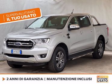 FORD Ranger 2.0 tdci double cab limited 170cv auto del 2022